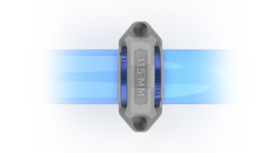 Rendering of Trulink compressed air clamp to connect piping system