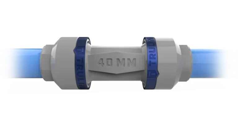 Rendering of Trulink Push to connect compressed air piping system