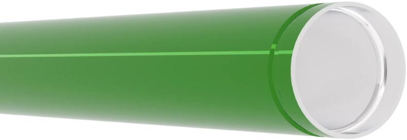 green aluminum compressed air piping