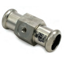 TruPress stainless steel nebulizer connection