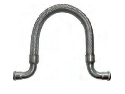 TruPress stainless steel U Bend flex pipe