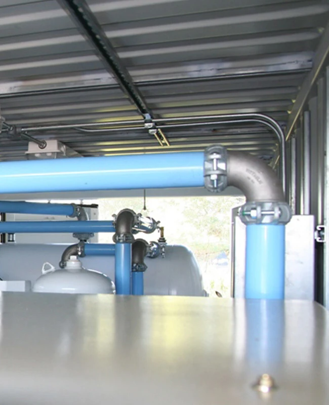 Elevation piping and elbow