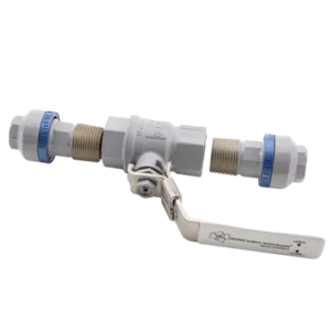push to connect ball valve