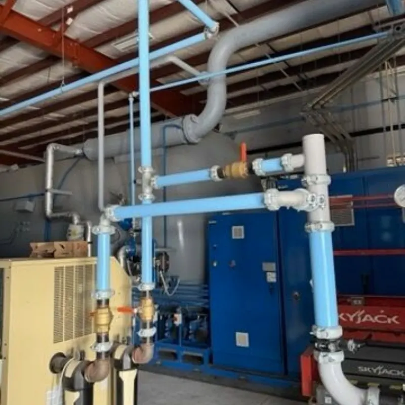 TruLink used in a manufacturing facility for hurricane and storm resistant glass